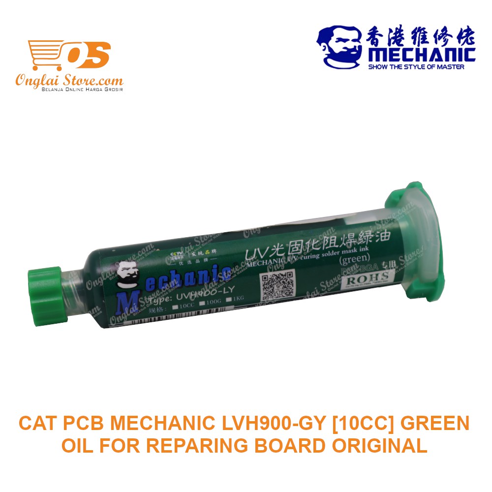 

Cat PCB MECHANIC LVH900-GY [10CC] GREEN OIL FOR REPARING BOARD ORIGINAL