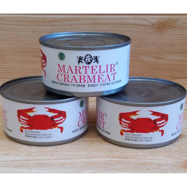 ✔MURAH Kepiting Kaleng / Martelir Crab Meat