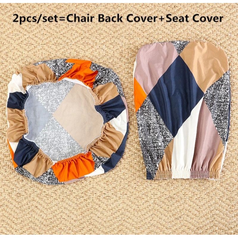 cover sarung kursi kantor / cover sarung kursi putar elastis ukuran M