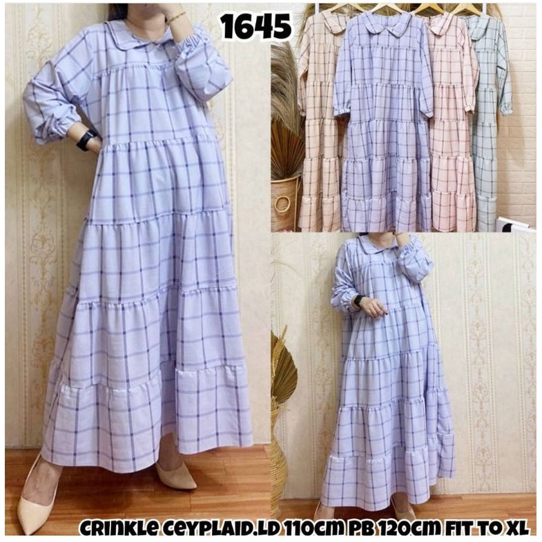 MIDI KOTAL/GAMIS KOTAK/MIDI CRINKLE/GAMIS CRINKLE KERAH KOREA