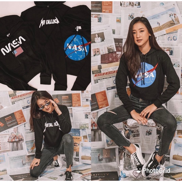 CROP HOODIE x NASA