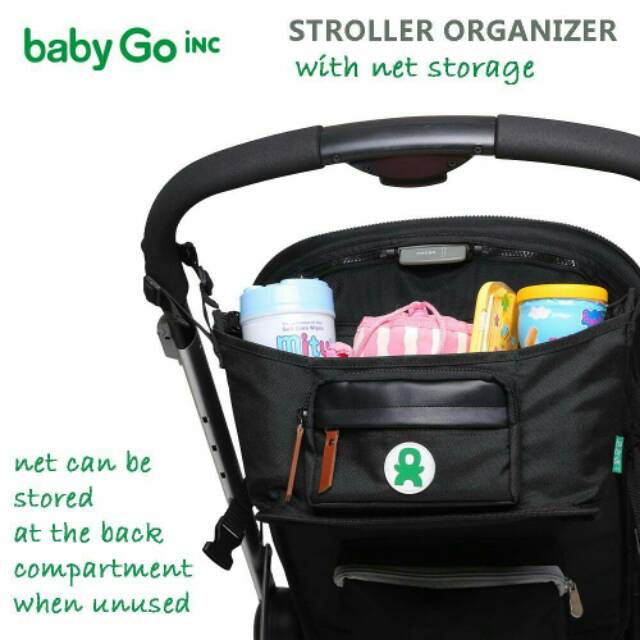 Babygo Inc Stroller Organizer - Authorized distributor Baby Go Inc - babygoinc tas bayi