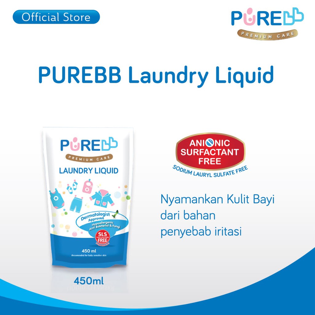 Pure Baby Laundry Liquid 700ml / 450ml - JB