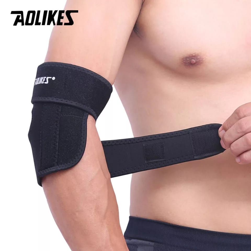 AOLIKES 7946 Elbow Pad Support Straps - Pelindung Dekker Siku Lengan