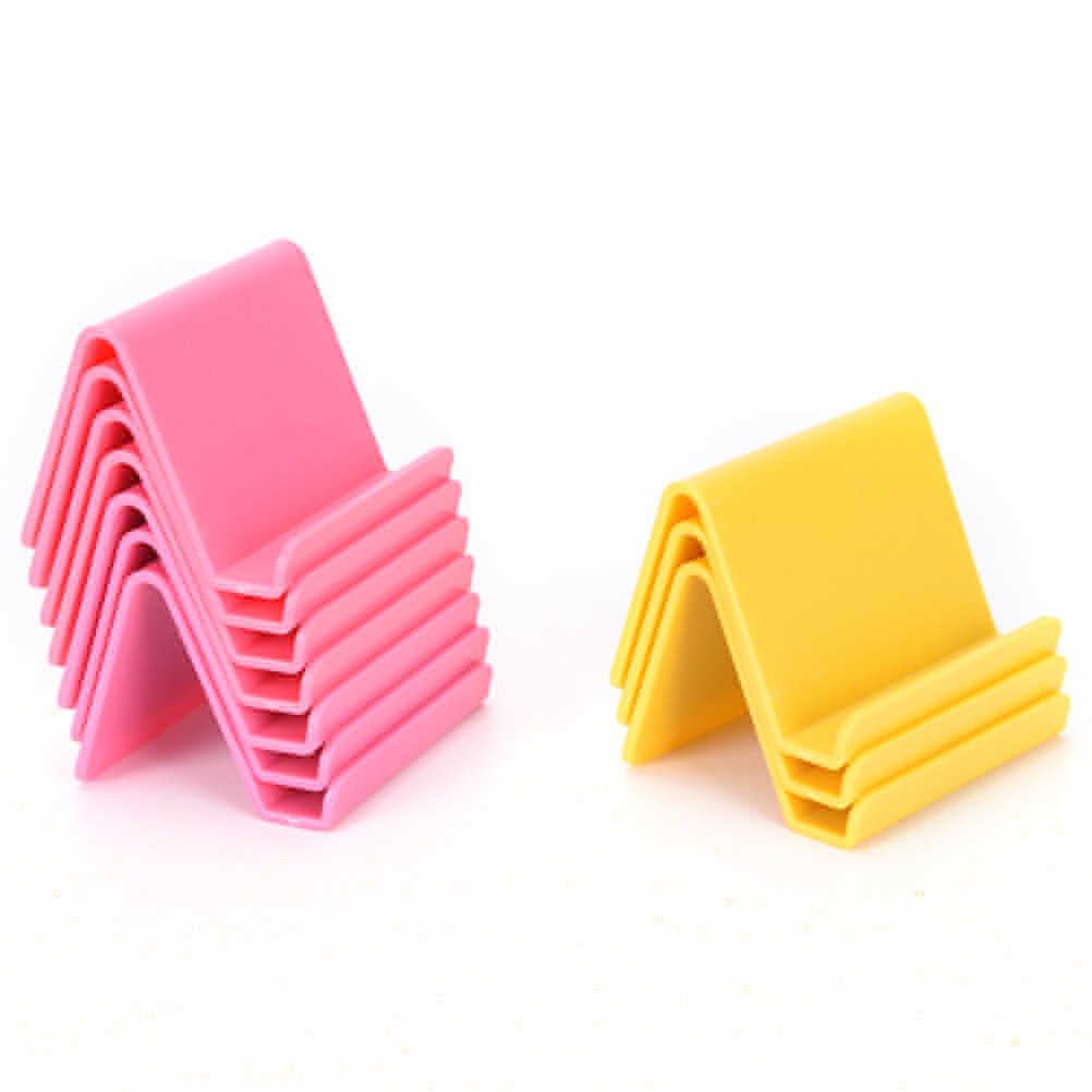 [Bayar di Tempat] Mobile Phone Holder Candy Portable Phone Fixed Cute Simple Debris Storage