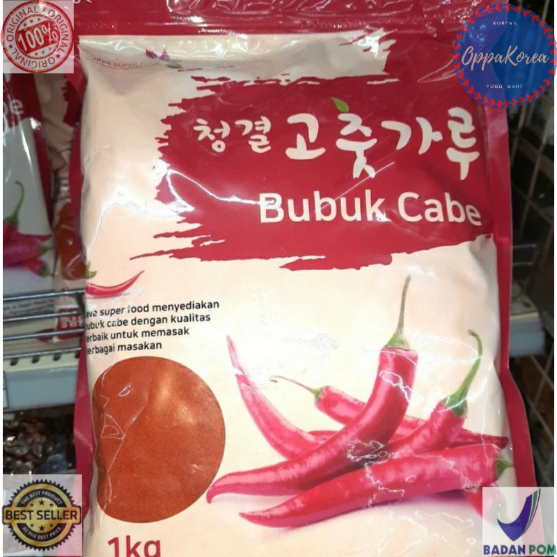 

Dasuib Gochugaru Bubuk Cabe Halus 1 kg