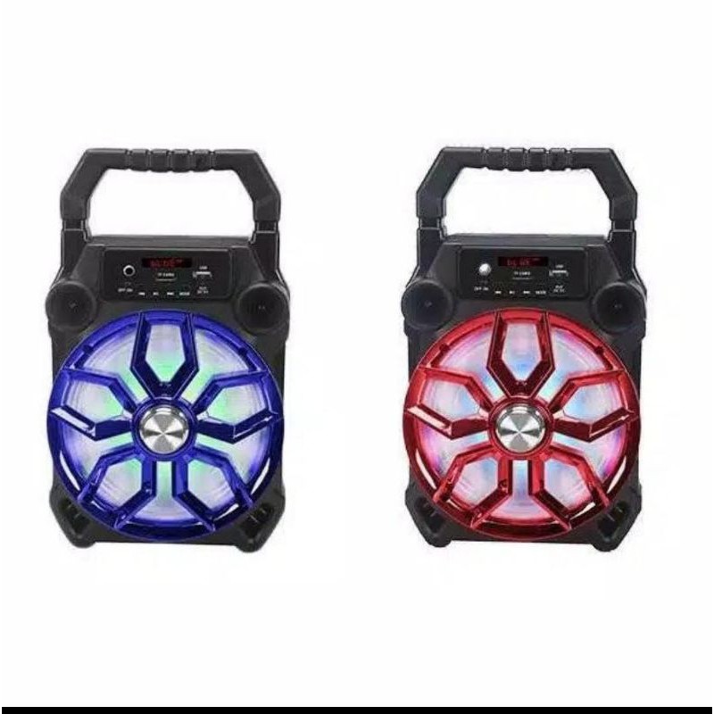 Speaker Super Bass Fleco F-1835 Bonus Mic - Radio FM - Bluetooth - Mic - Tf Card - USB - Aux