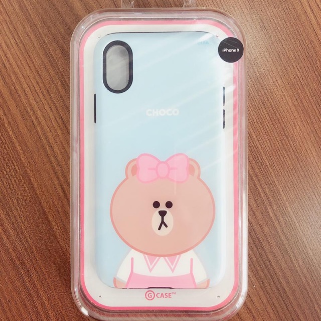 Iphone X Line Friends Choco Case Original Korea