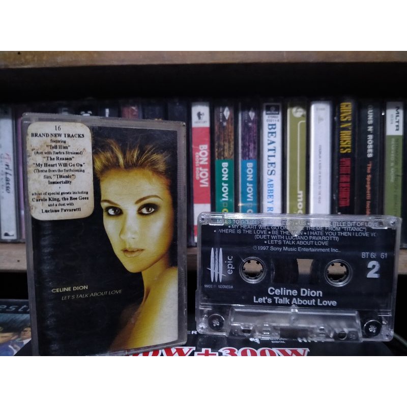 Kaset pita Celine dion