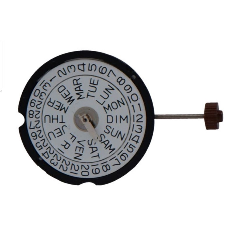 Movement Watch Mesin Jam Tangan 507 - 3H Day Date Ronda