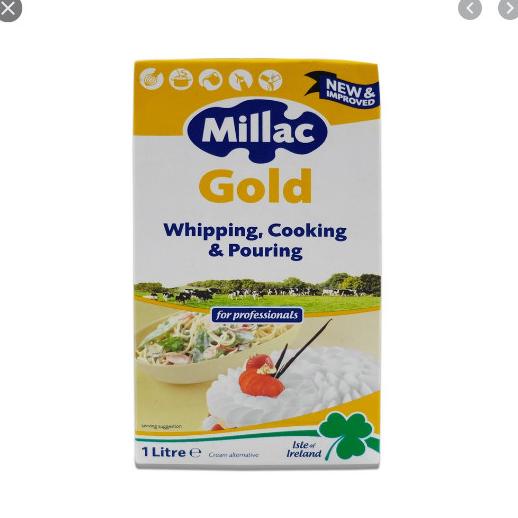 

Millac Gold Cooking Cream Whipping Cream Non-dairy Krim Non Dairy bakernbar99 Ayo Order