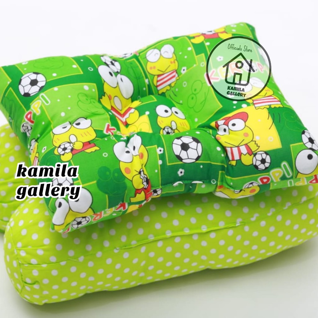 BANTAL GULING BAYI / PERLENGKAPAN BAYI KADO LAHIRAN BAYI (BANTAL PEYANG + 2 GULING) BABY