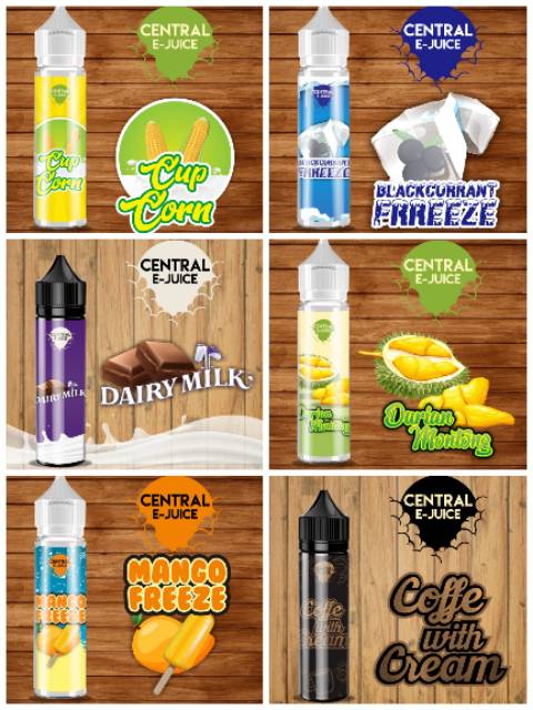 Central Liquid Murah Freebase 0mg Chocolate Milk 60ml Shopee