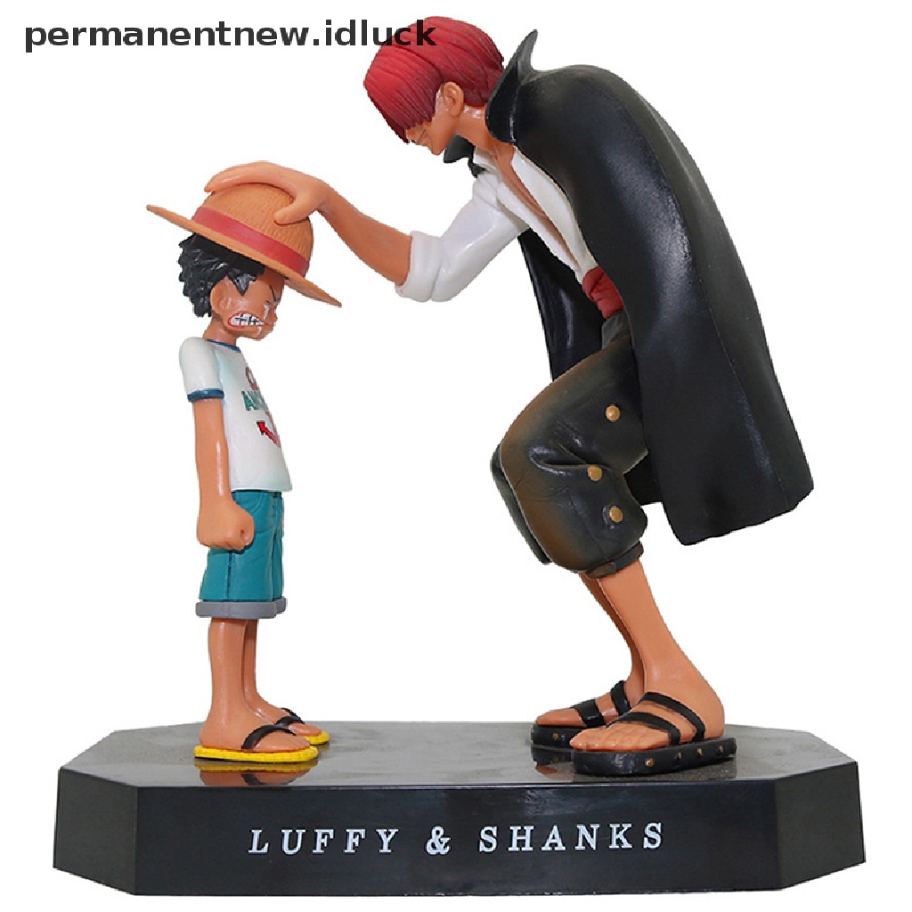 Mainan Action Figure Anime One Piece Luffy Shunks Bahan PVC