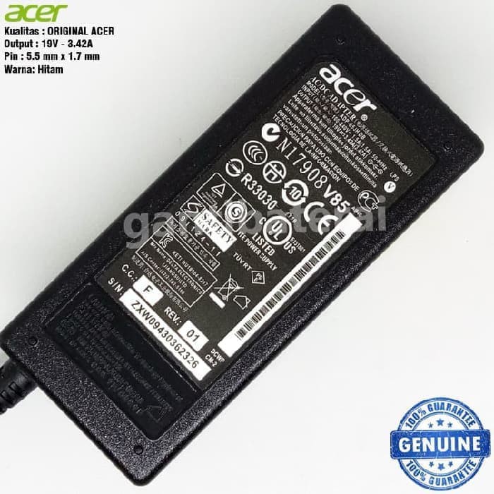 adaptor charger Acer 4750 4752 4736 4738 4739 4740 4741 4935 4349 4810