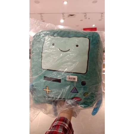 adventure time large plush toy bmo 41.5cm / boneka miniso / boneka adventure time bmo / boneka anak