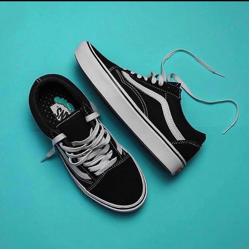 VANS OLD SKOOL COMFYCUSH BLACK WHITE ORIGINAL