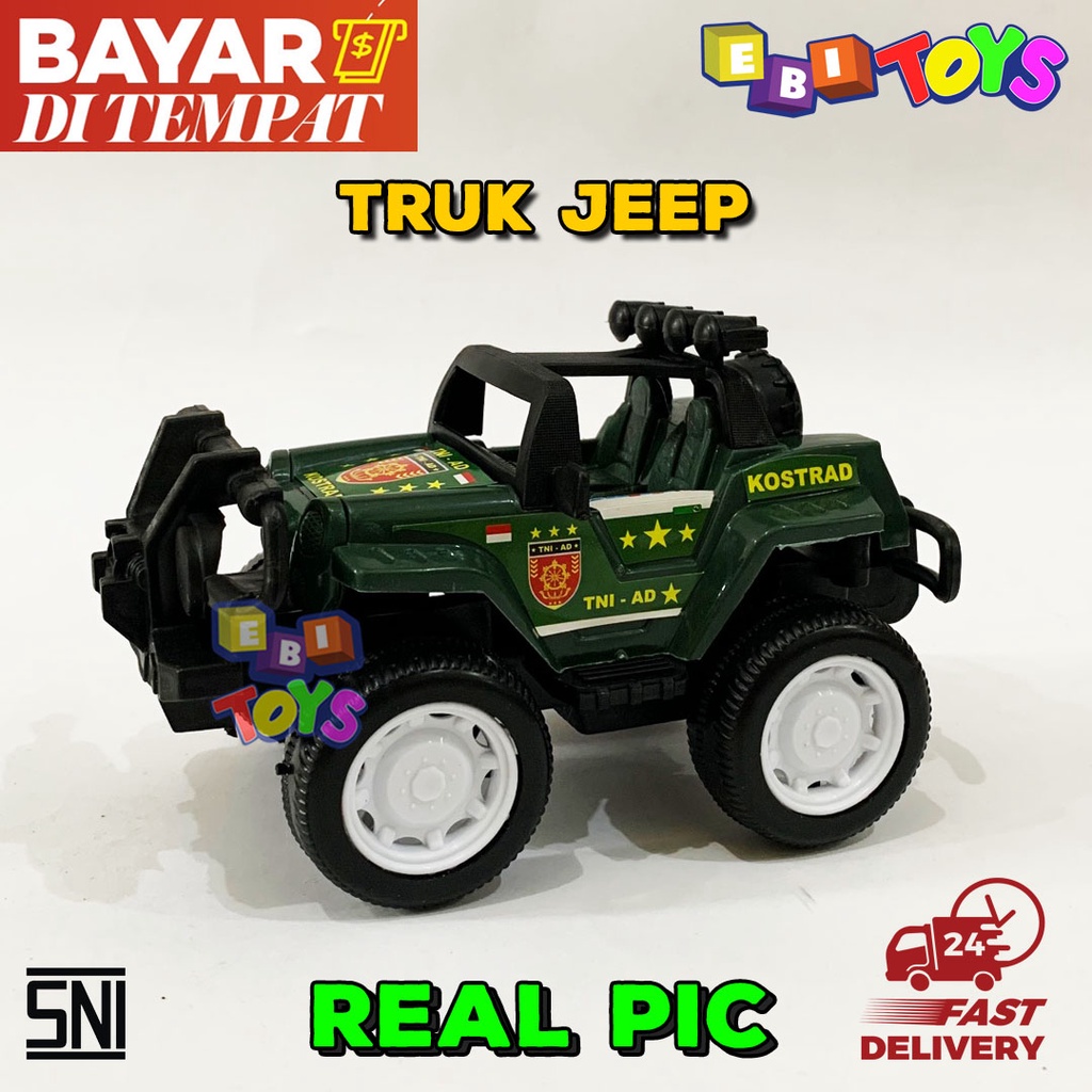Mainan Mobil Jeep Tentara Mobil Jeep Polisi Mainan Jeep Marinir Mainan Mobil Mobilan Mainan Anak Lak