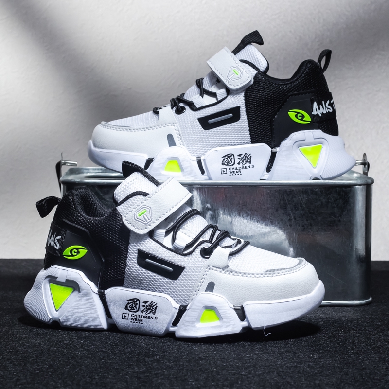  Sepatu  Sneakers Bertali  Bahan Mesh Karet  Aneka Warna untuk 