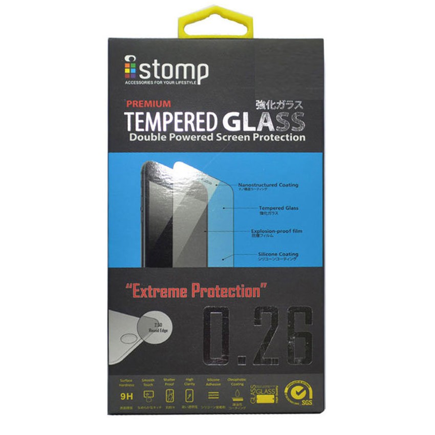 istomp tempered glass samsung a6 & a6 plus