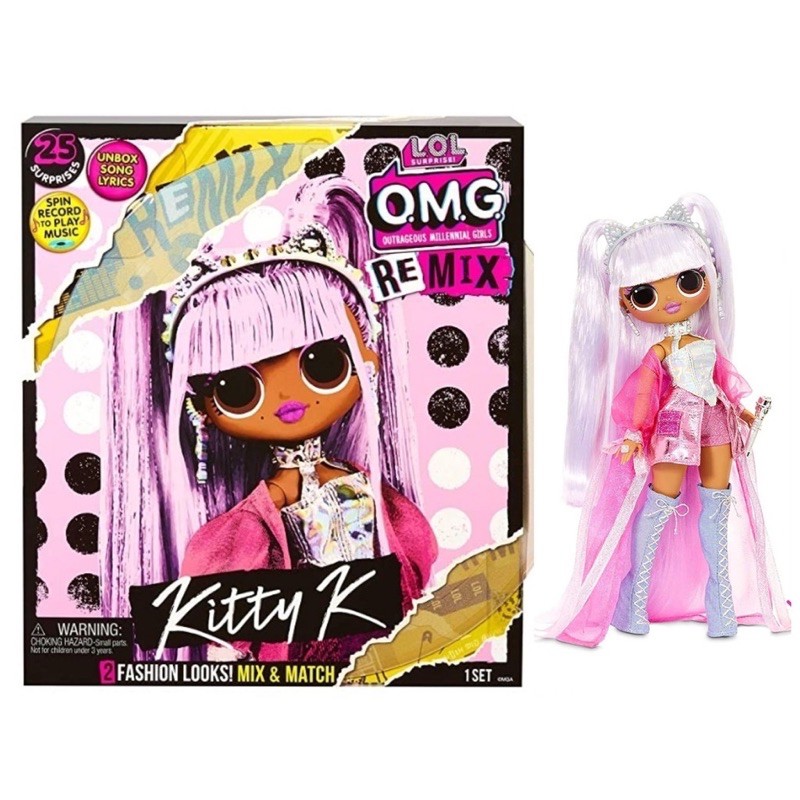 Jual Lol Omg Remix Kitty K Doll Original L.o.l Surprise Toys Boneka Mainan Anak Lol Indonesia|Shopee Indonesia