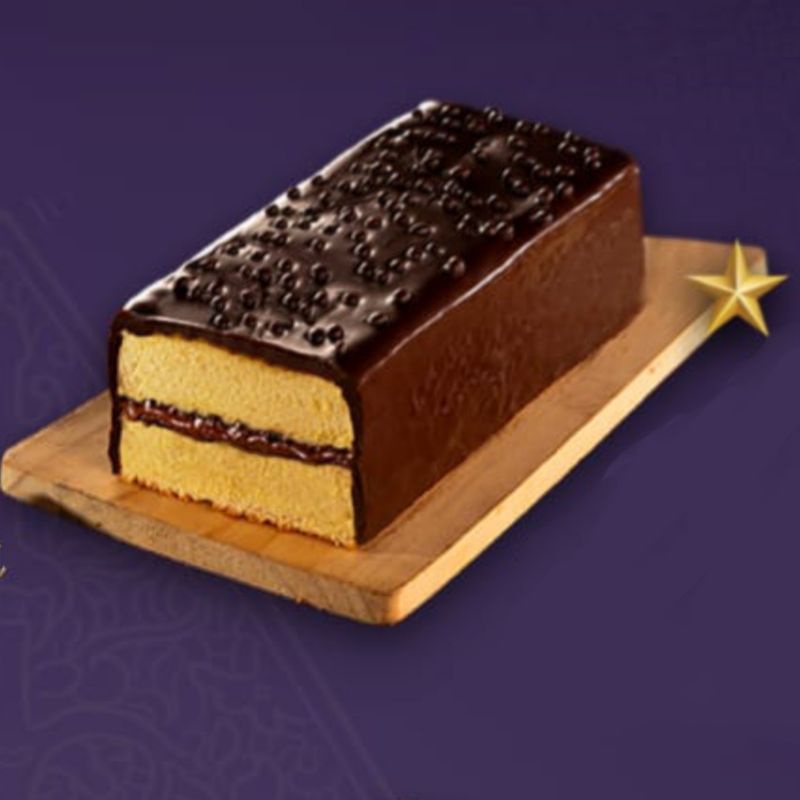

cake kue vanilla double choco tungga dewi