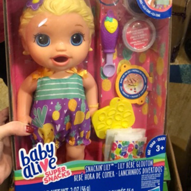 baby alive lily super snacks