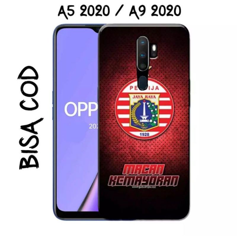ubluk stor case Oppo A5 &A9 2020 motif club' bola Indonesia murah