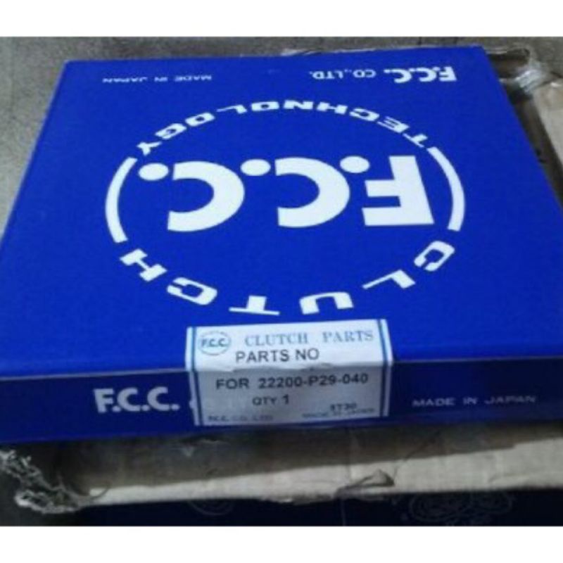 22200 P29 Kampas Kopling Fcc Japan Honda Stream 1700cc Civic Genio Civic Vti S5H 2001 2002 2003 2004