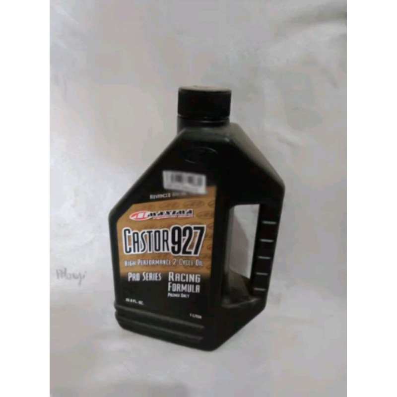 Oli Maxima 2T Castor 927 - Oli samping 2tak - Oli Atas -Racing Oil by Maxima