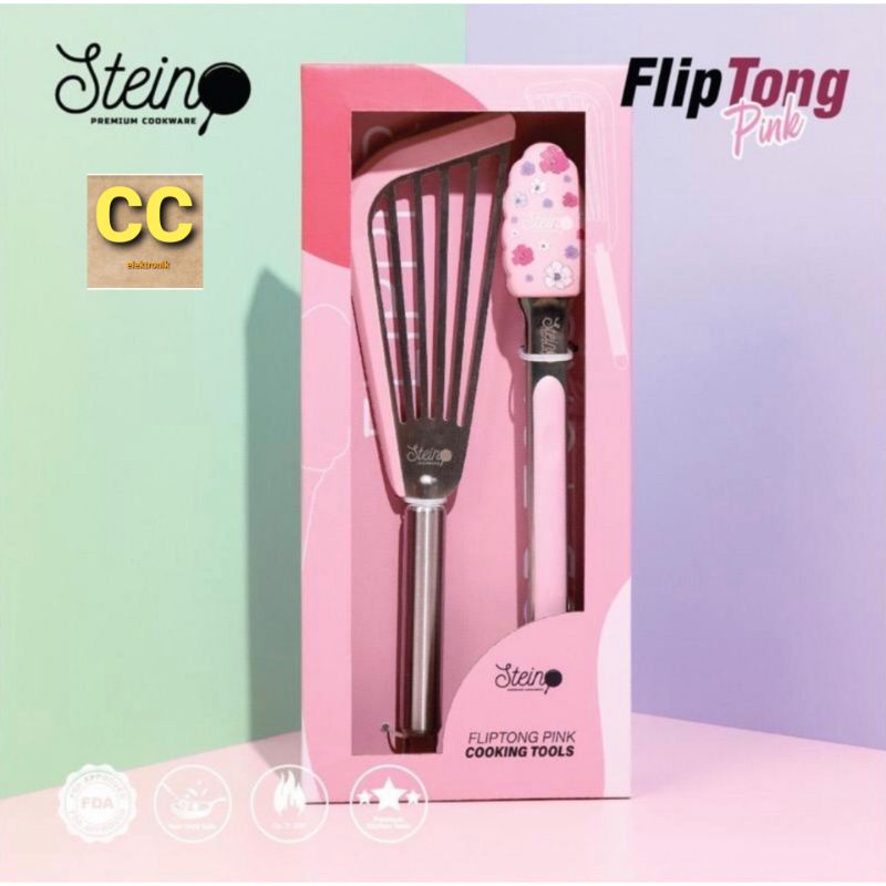 Fliptong Steincookware Flipper Dan Tongs Steincookware Flipper Tongs Capitan Stein cook Ware 1set