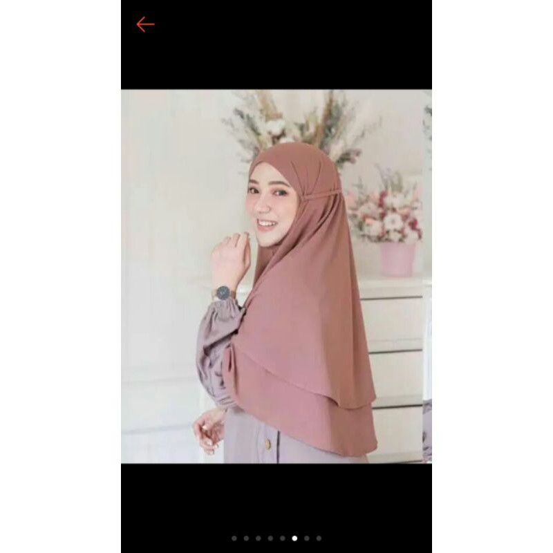 bergo maryam 2 layer