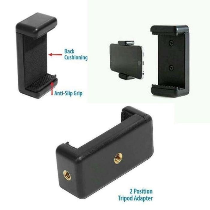 HOLDER GO PRO HOLDER U HP BUAT TONGSIS TRIPOD / HOLDER U TRIPOD