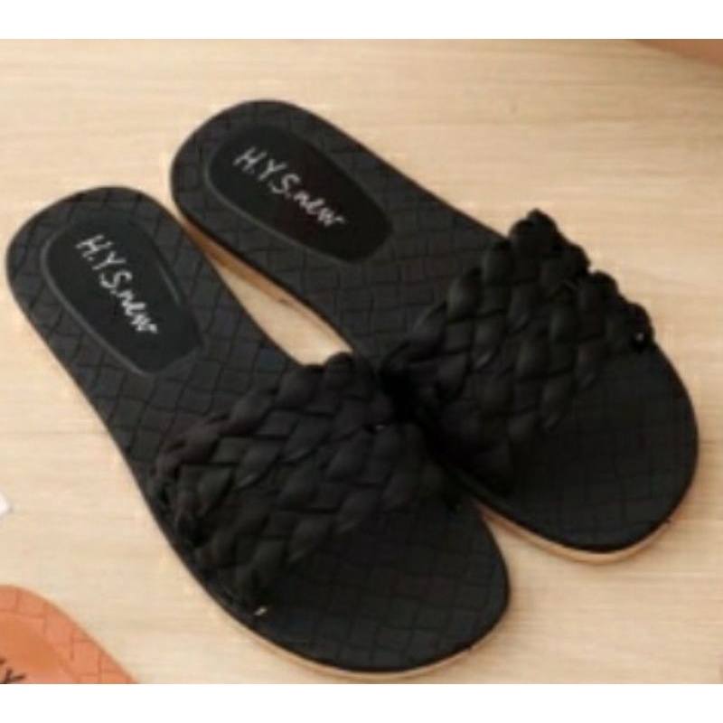 Sandal Slide 2 Ban Tali Kepang Balance 2063-4