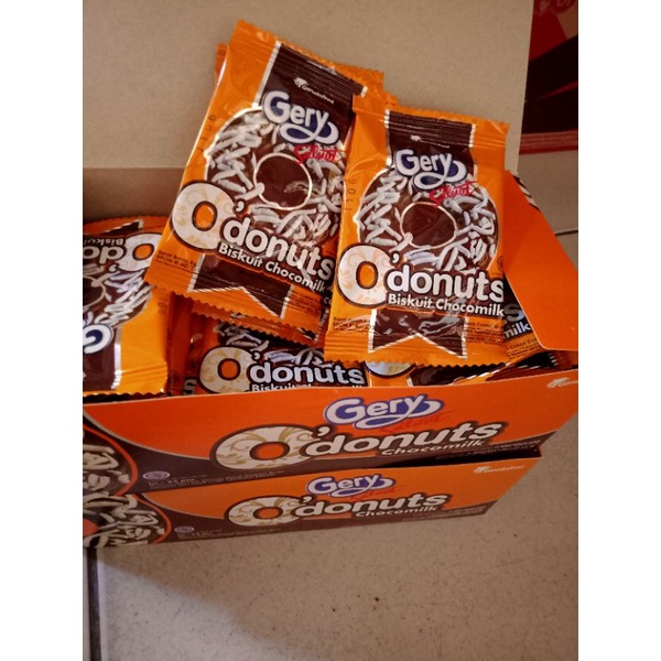 

Geri Salut O"donuts chocomilk 1 box isi 24 pcs