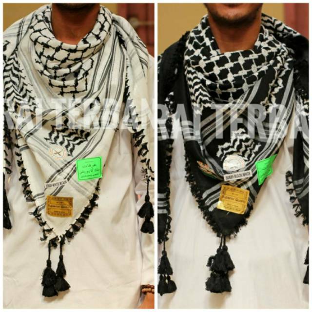 Sorban segiempat segi empat persegi kloncer palestina