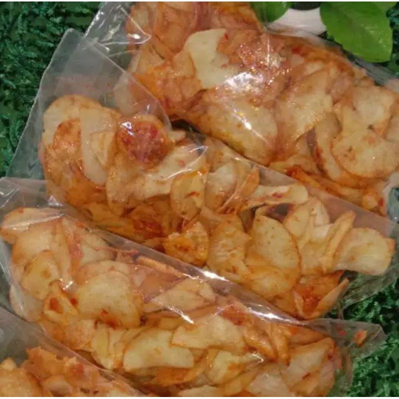 

keripik singkokng pedas manis