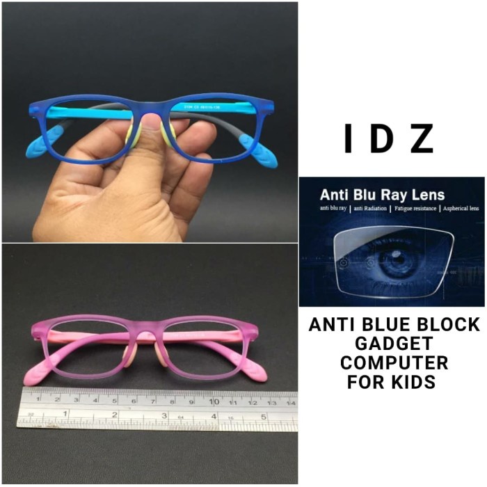 frame Kacamata anak anak 2105 lensa anti radiasi - anti radiasi