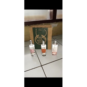 

paperbag the body shop parfume