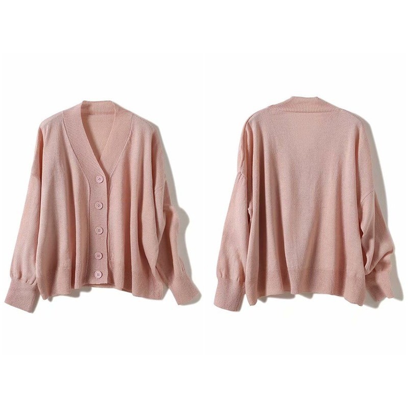[baju wanita korea]  Baju Outer Kardigan Cardigan Rajut Knit Wanita Korea Import