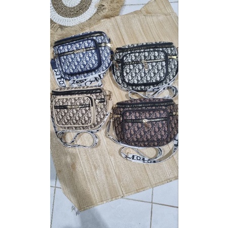 Tas Selempang Waistbag Tas Pinggang Kantong Depan