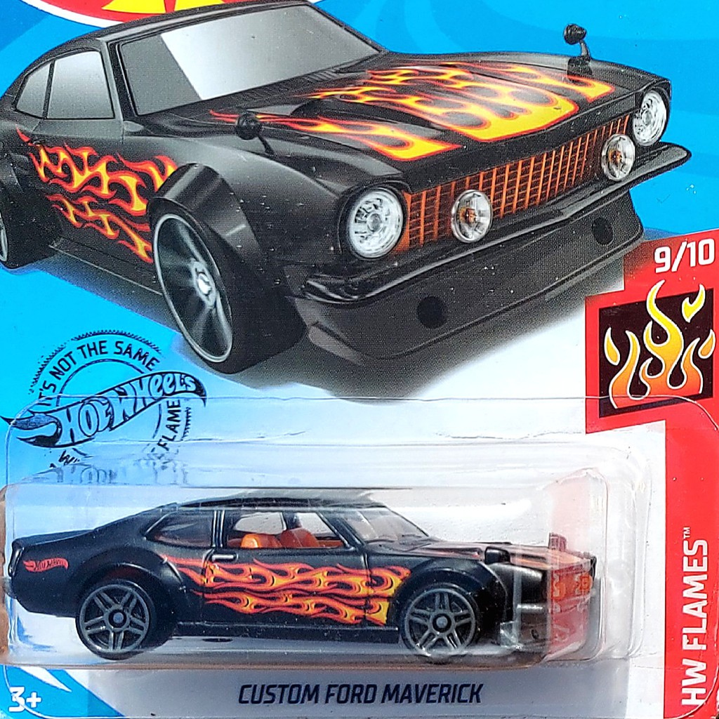 Jual Hotwheels Custom Ford Maverick Hitam Grabber Muscle