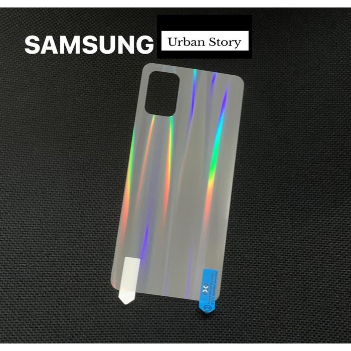 SAMSUNG A21S BACK SKIN AURORA ANTI GORES BELAKANG