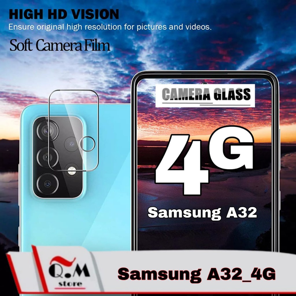 Tempered Glass Camera Samsung A32 / A52 / A72 Screen Guard Premium Melindungi Camera