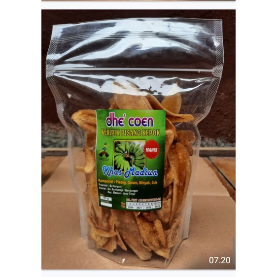 

Keripik Pisang Kepok