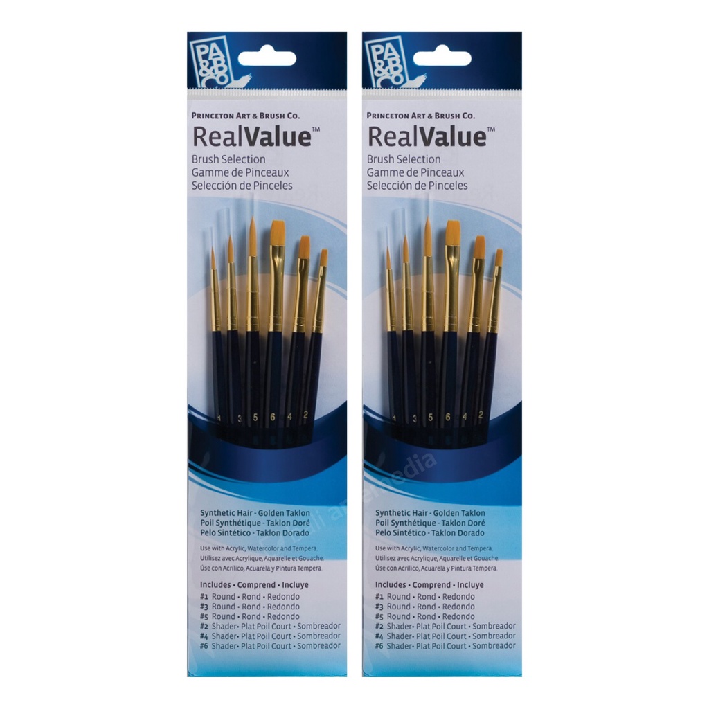 Princeton Brush Set Real Value No.9137