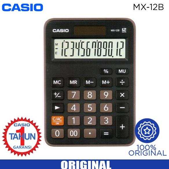 

[COD] KALKULATOR CASIO MX 12 B PRODUK TERBATAS Kode 2