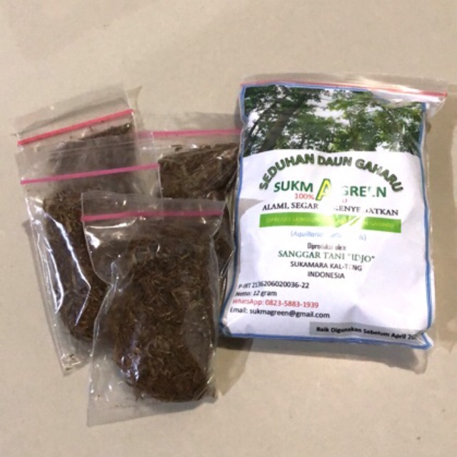 

Seduhan Daun Gaharu (kemasan takar)