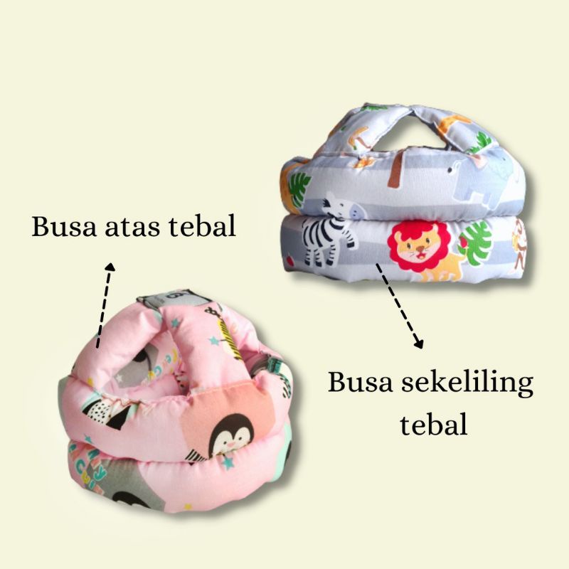 topi pelindung kepala balita