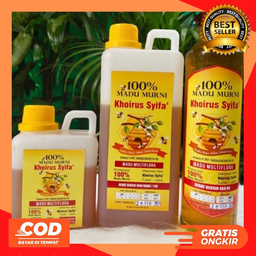 

ASLI!!!Madu MURNI Madu Multiflora khoirussyifa